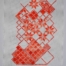 Åttebladrose 5 Red Deep. Akvarell, 65x48cm, Hahnemühle papir, 2023, Yvette Lardinois